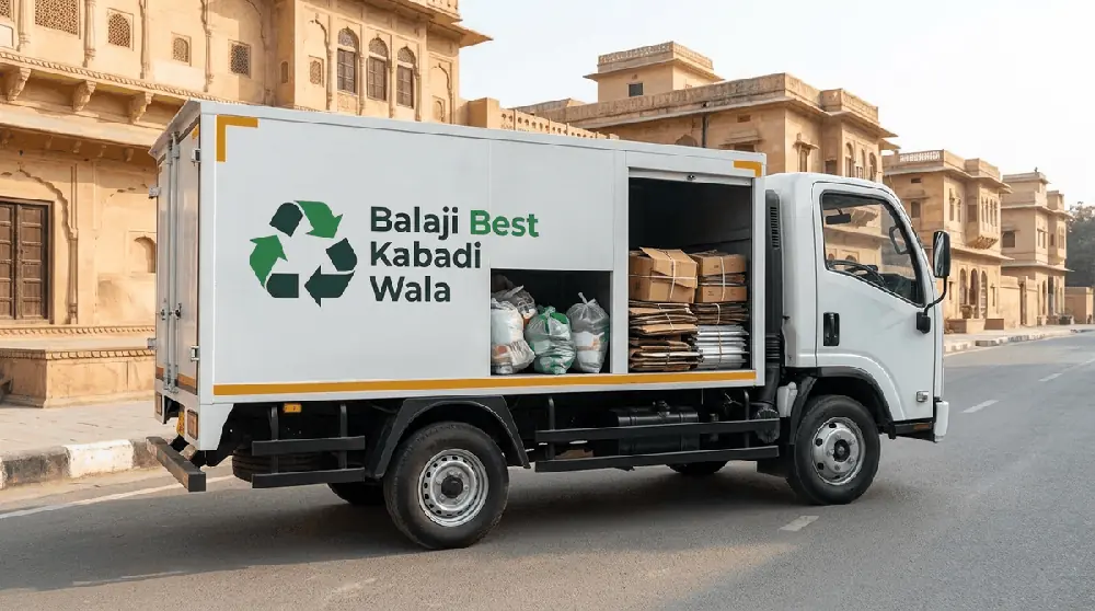 Doorstep Scrap Pickup Service in Jaipur - Balaji Kabadi Wala