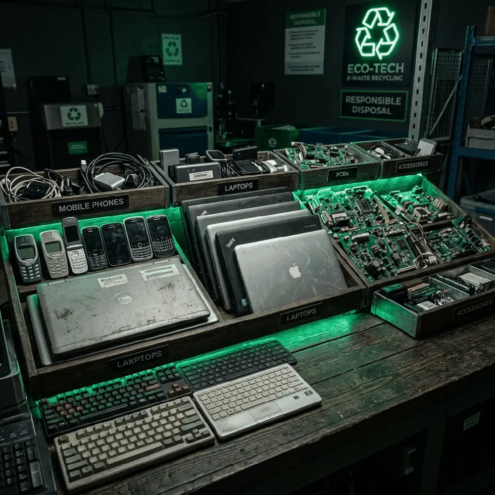 E-Waste Disposal in Jaipur | Safe Recycling for Laptops, Phones & TVs